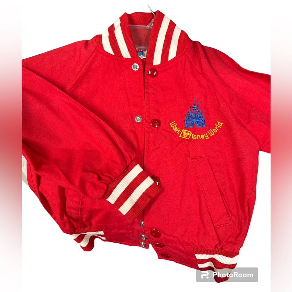 Vintage Walt Disney World Toddler Jacket Embroidered 4T